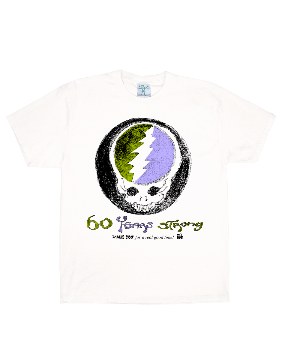 60 Years Strong - White Tee