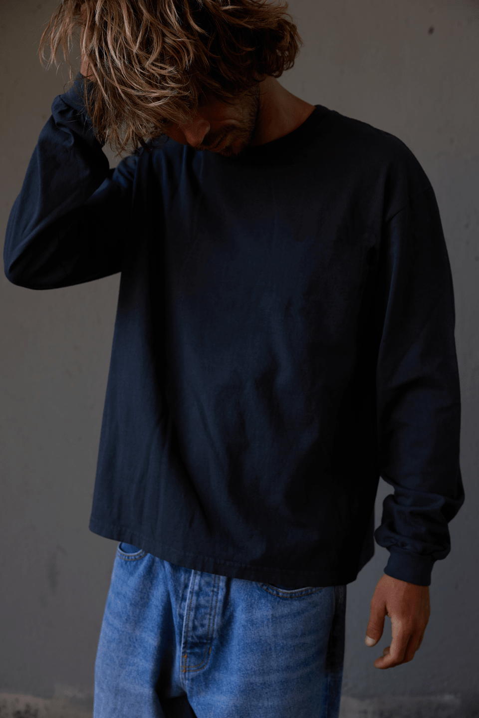 Online Ceramics Plains - Off-Black Long Sleeve Tee