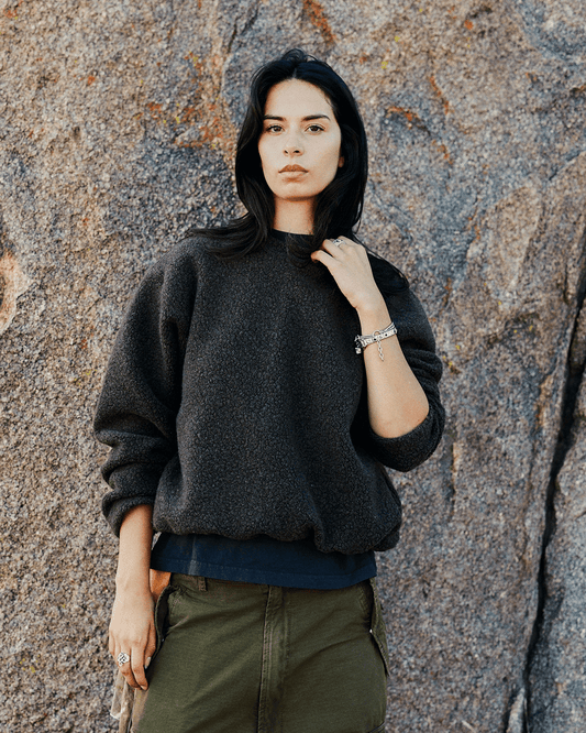Dark Forest - Recycled Wool Pullover