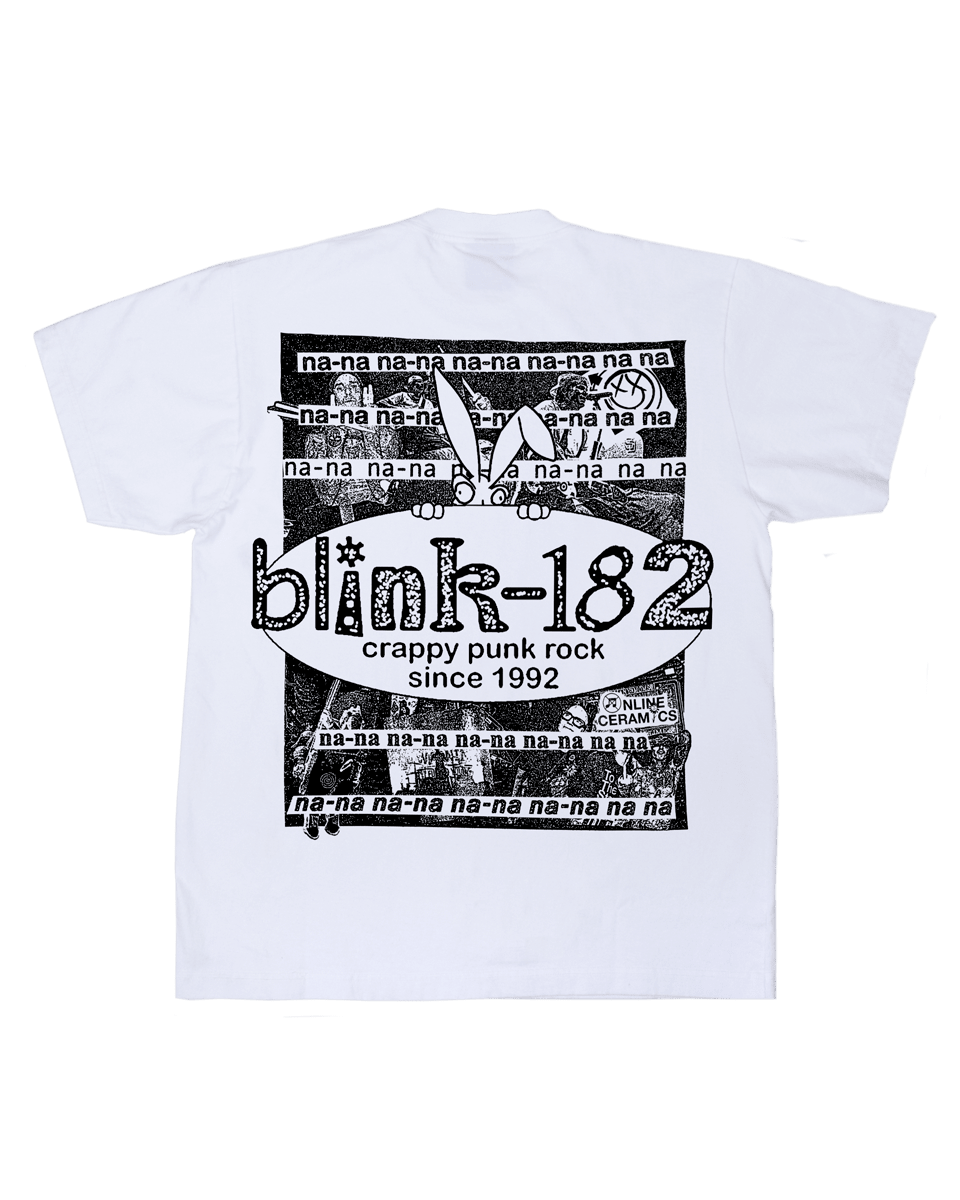 blink-182 "What's My Age Again?" - White Tee