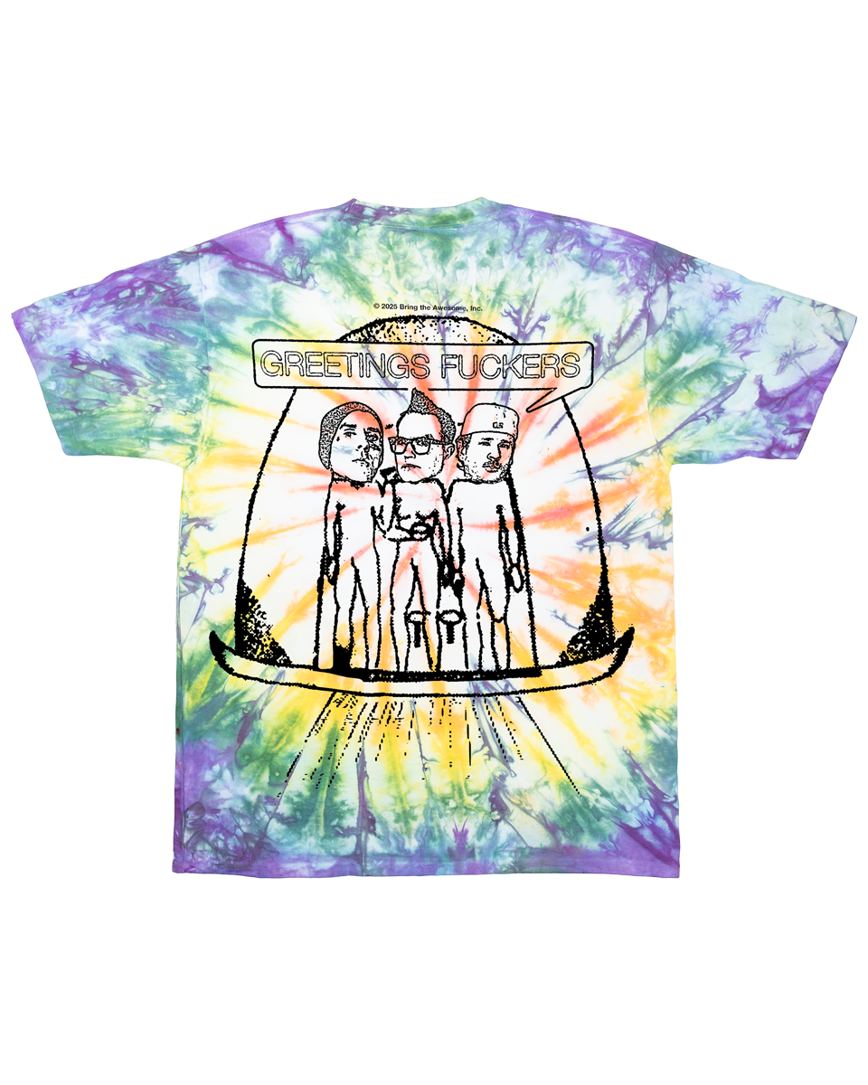 blink-182 "Aliens Exist" - Tie Dye Tee