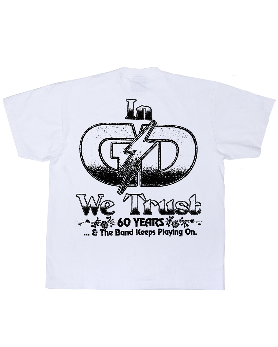 In G.D. We Trust - White Tee