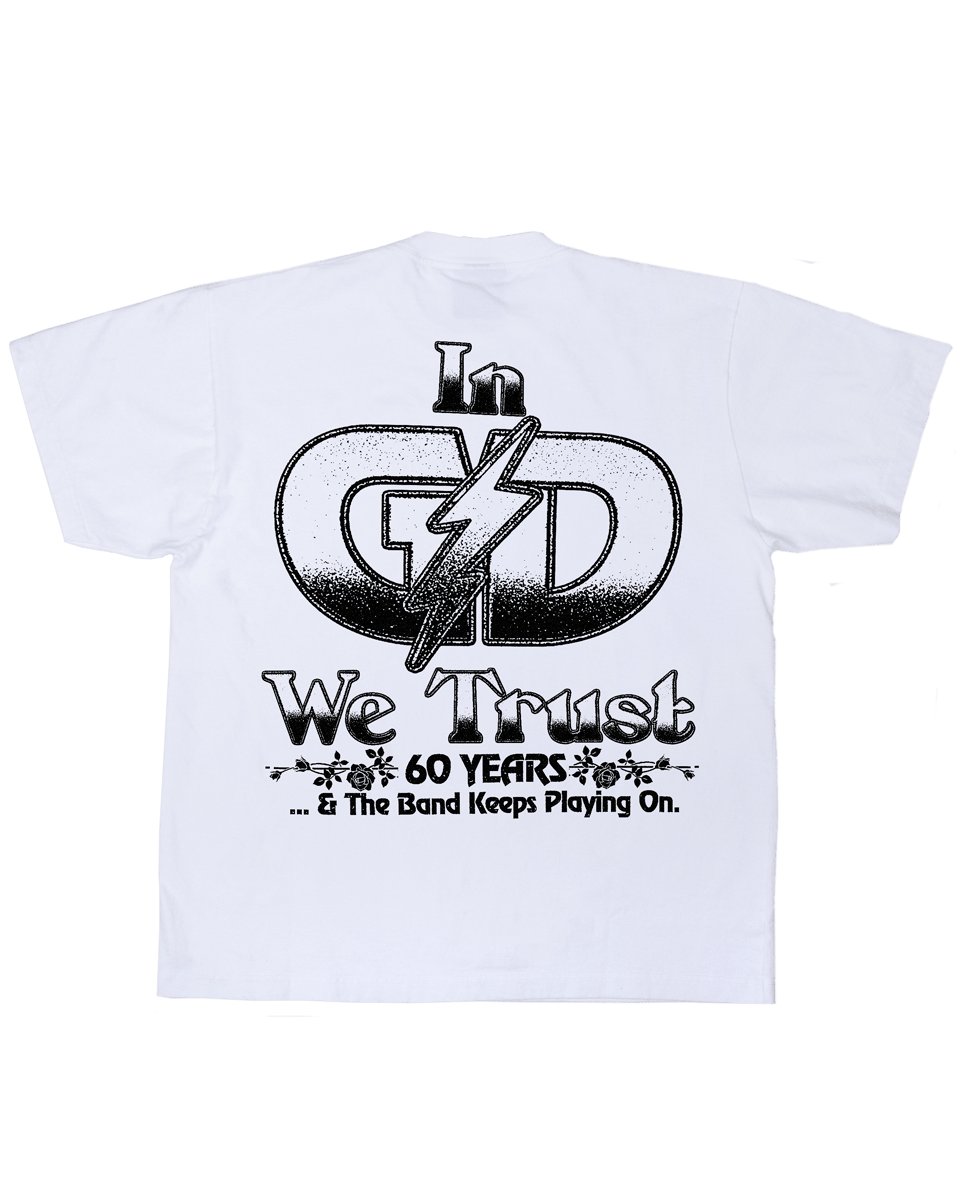 In G.D. We Trust - White Tee