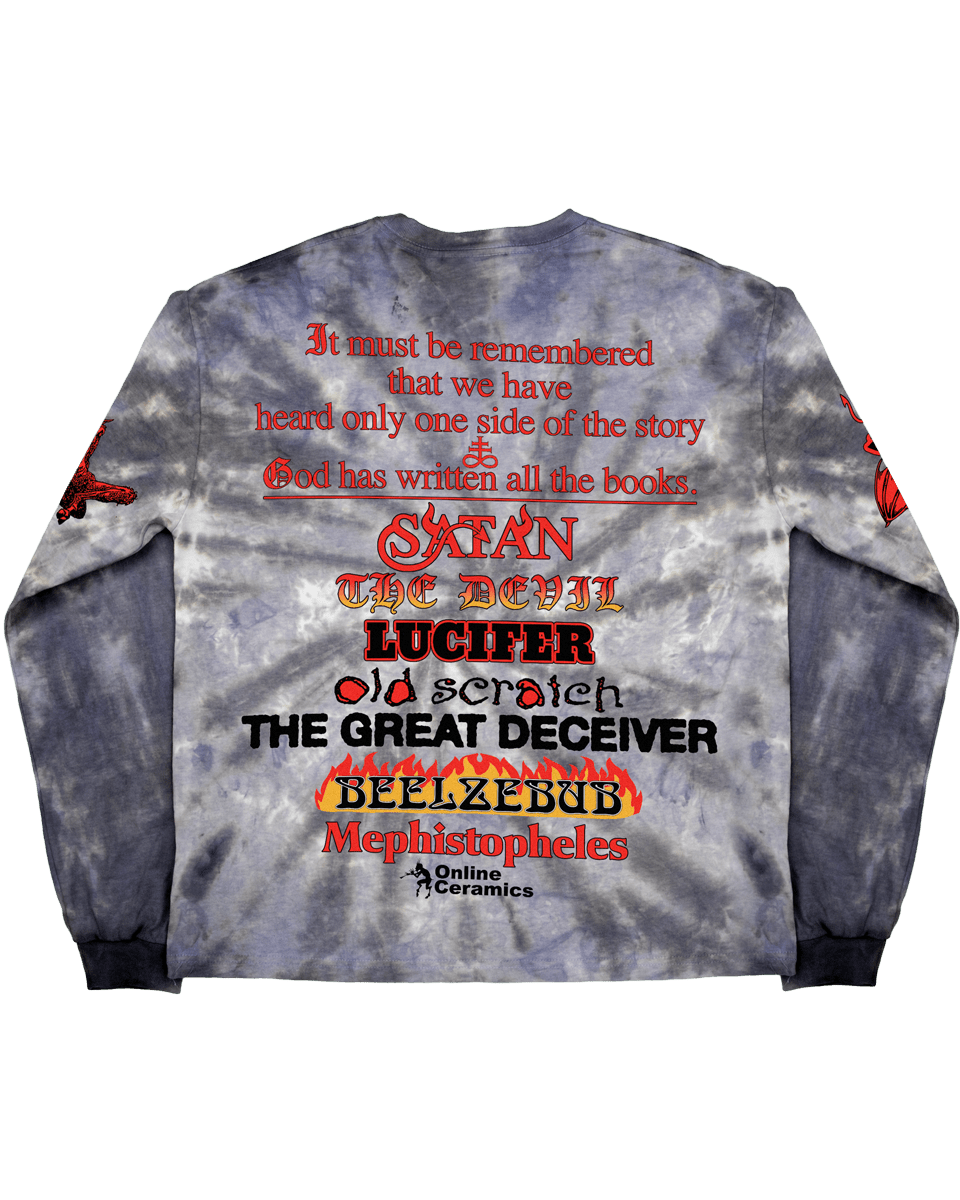An Apology To The Devil - Tie Dye Long Sleeve