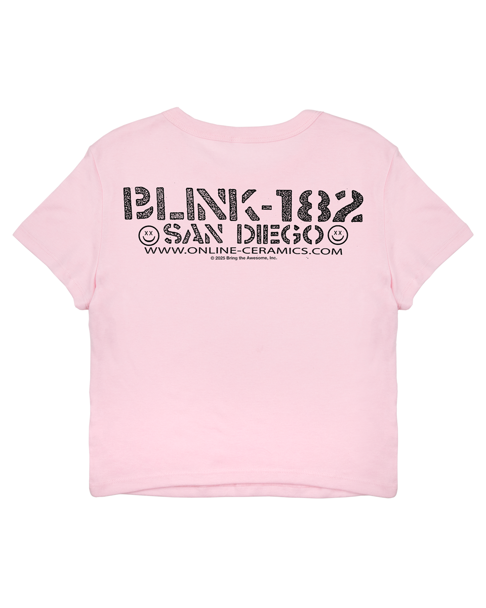 blink-182 "I Guess This is Growing Up" - Pink Baby Tee
