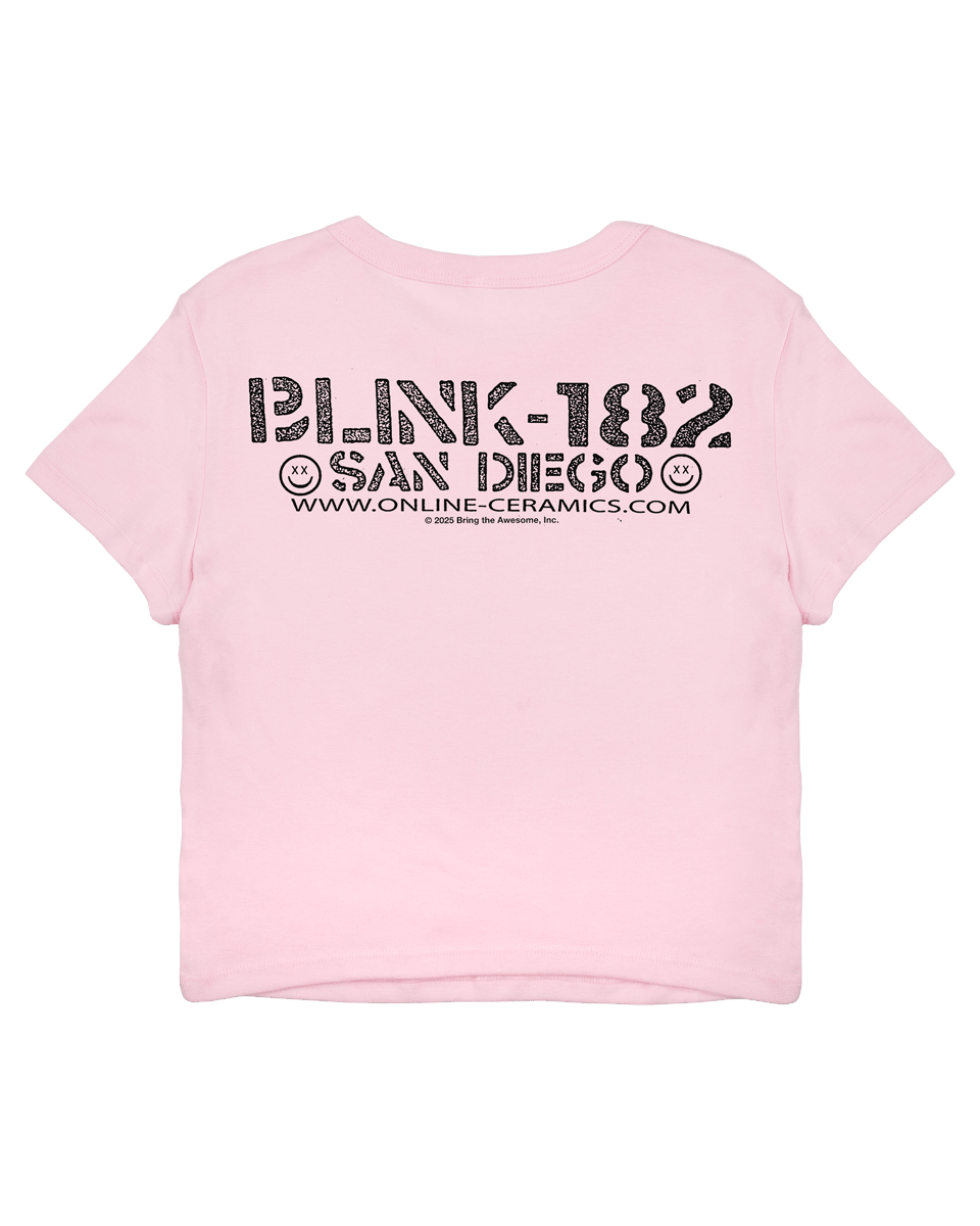 blink-182 "I Guess This is Growing Up" - Pink Baby Tee