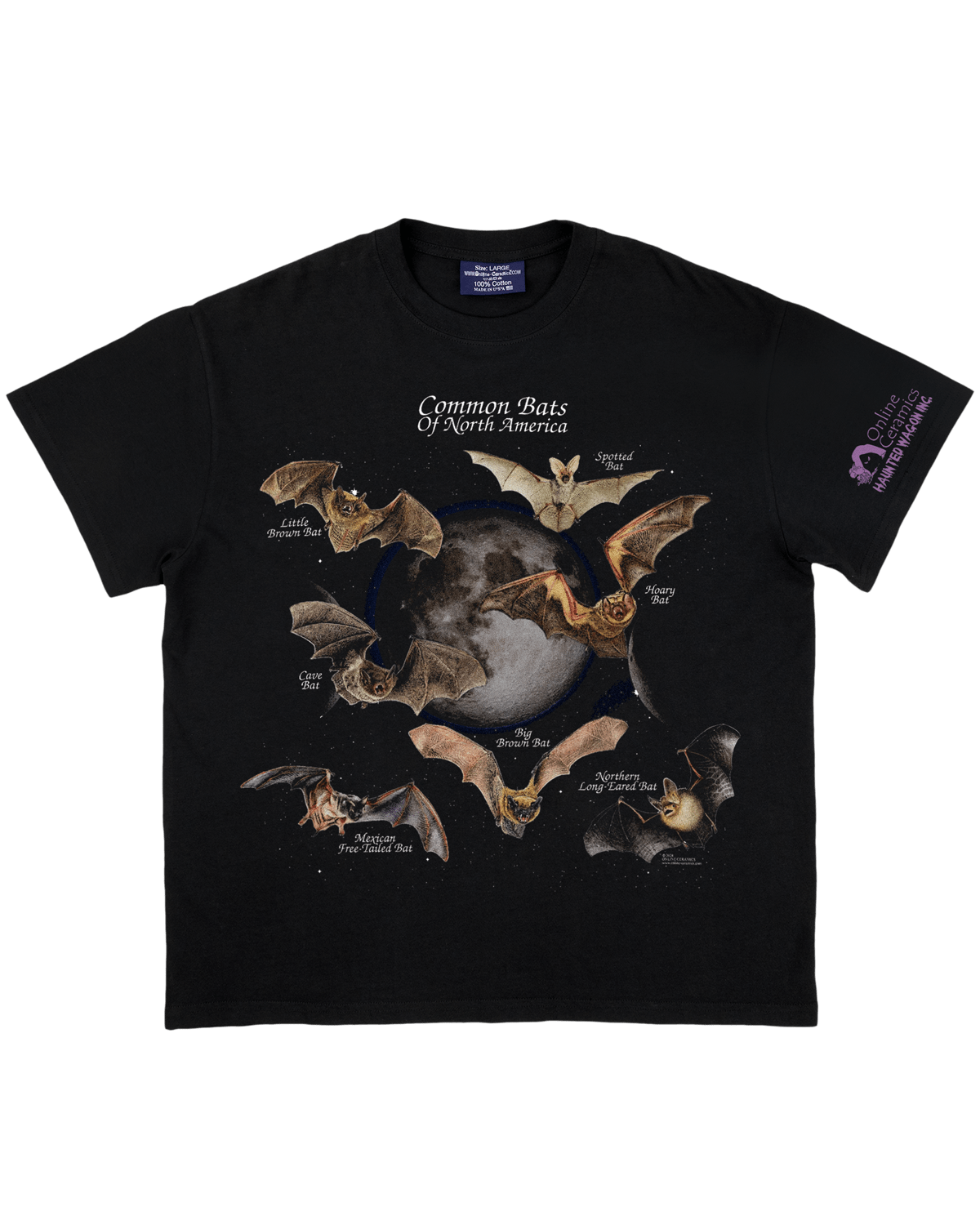 Common Bats - From the Grave - Black Tee