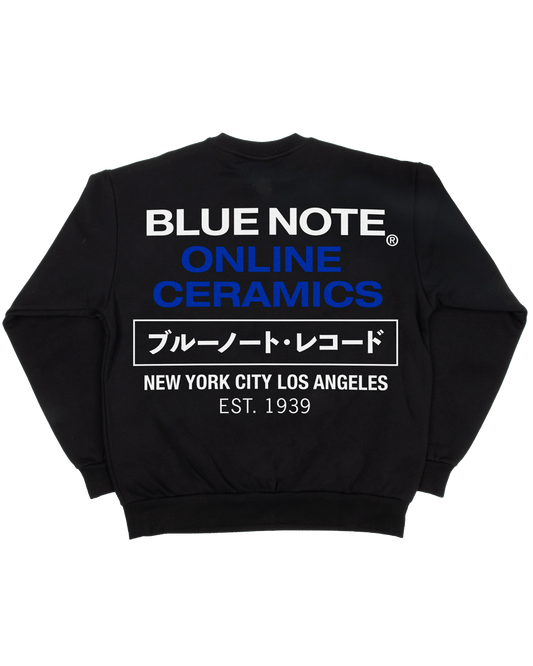 Blue Note “Logos” – Black Crewneck