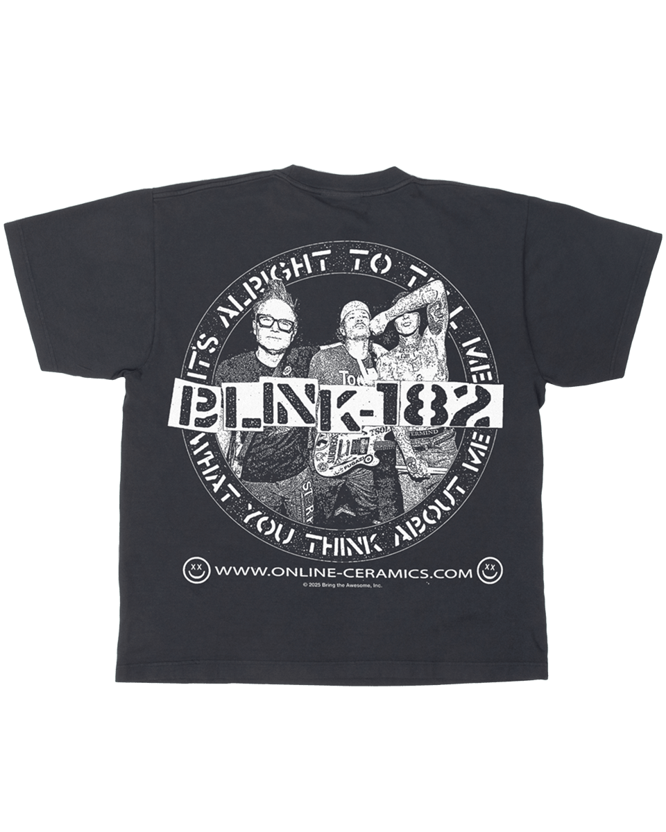 blink-182 "I Guess This is Growing Up" - Off-Black Tee