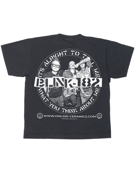 blink-182 "I Guess This is Growing Up" - Off-Black Tee