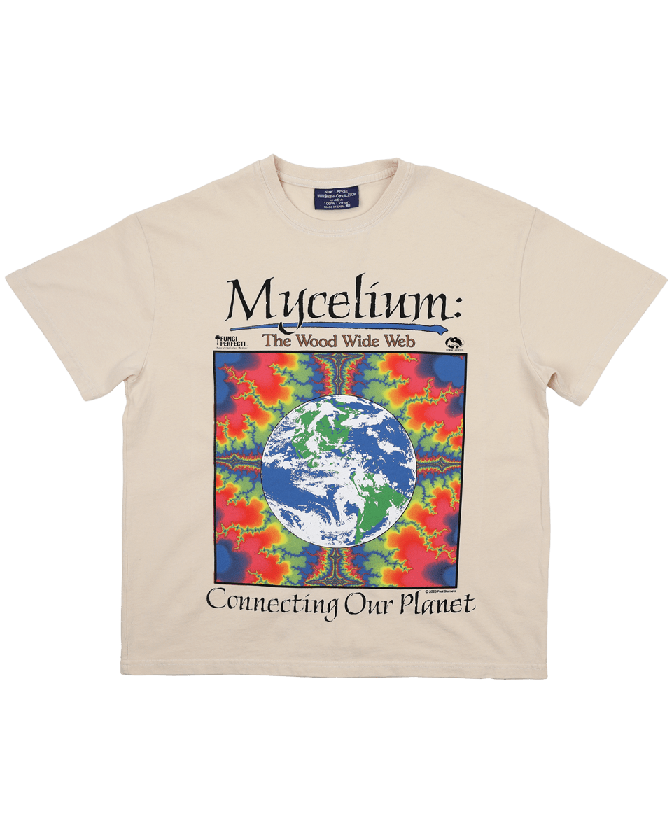 Wood Wide Web - Cream Tee – Online Ceramics