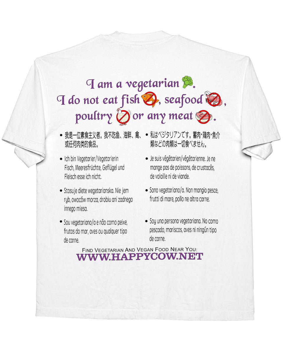Don't Have a Cow - White Tee