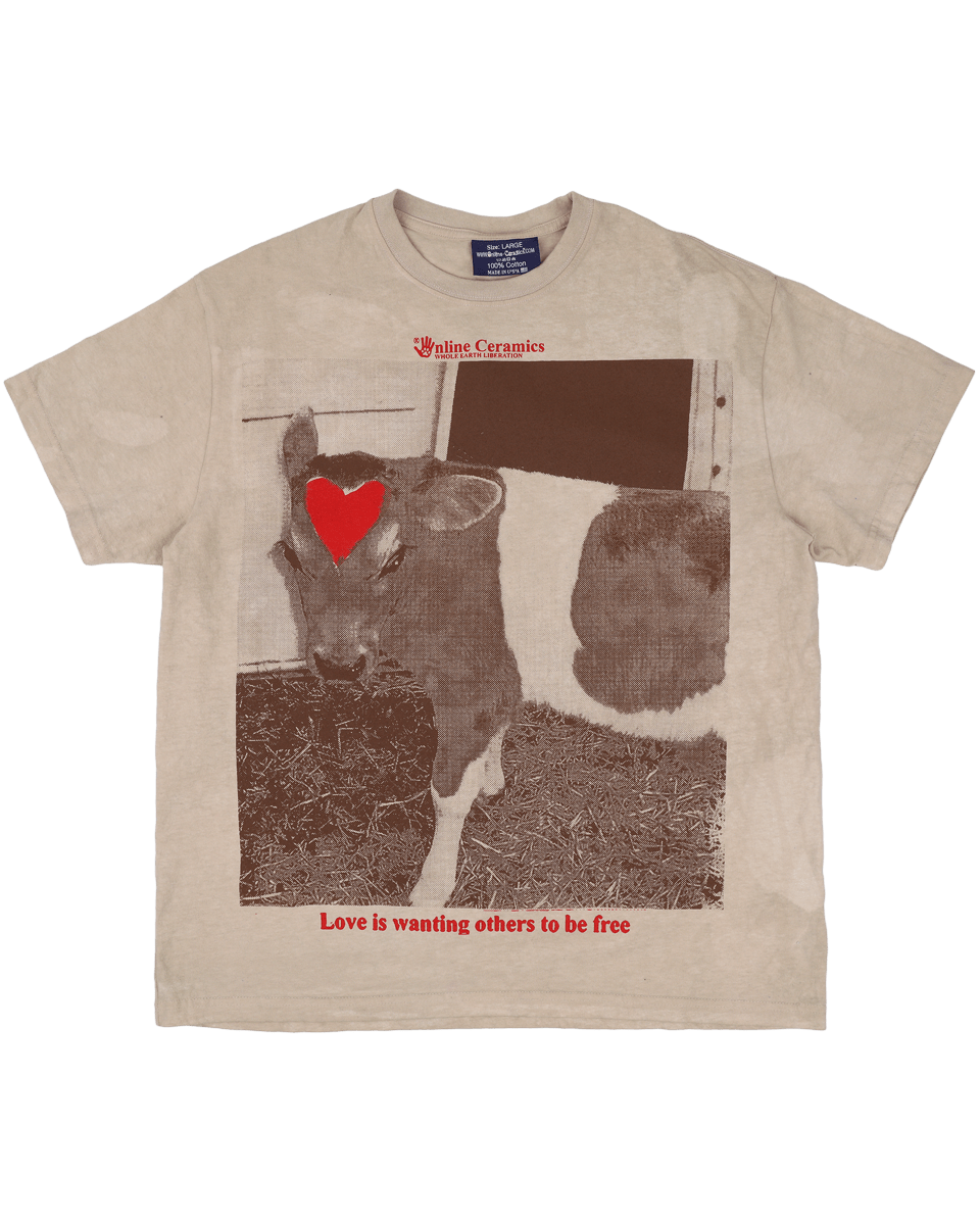 Wanting Others To Be Free - Hand Dip Dyed Tee – Online Ceramics