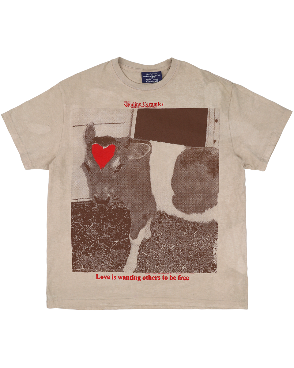 Wanting Others To Be Free - Hand Dip Dyed Tee