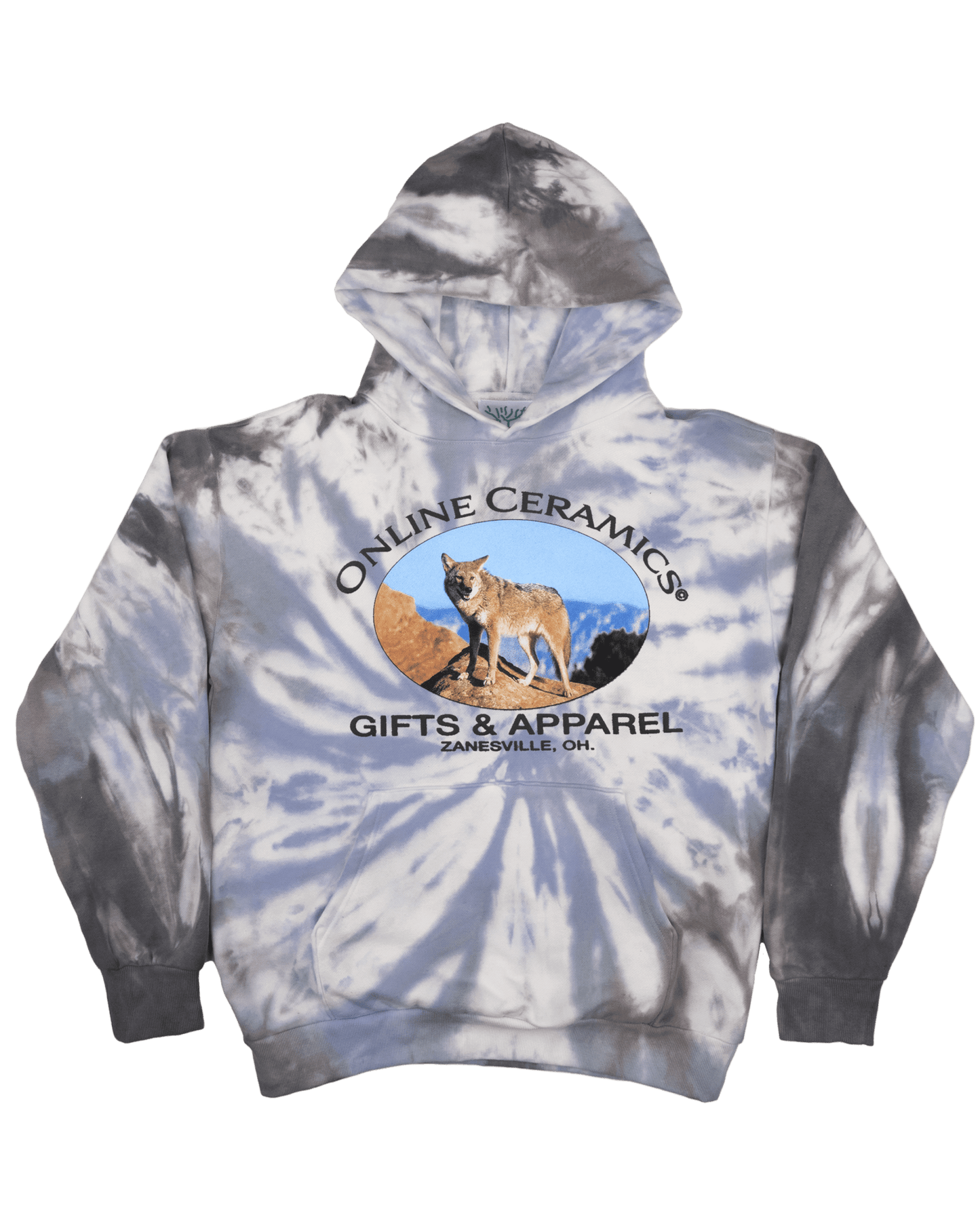 Coyote Hoodie - Tie Dye Hoodie