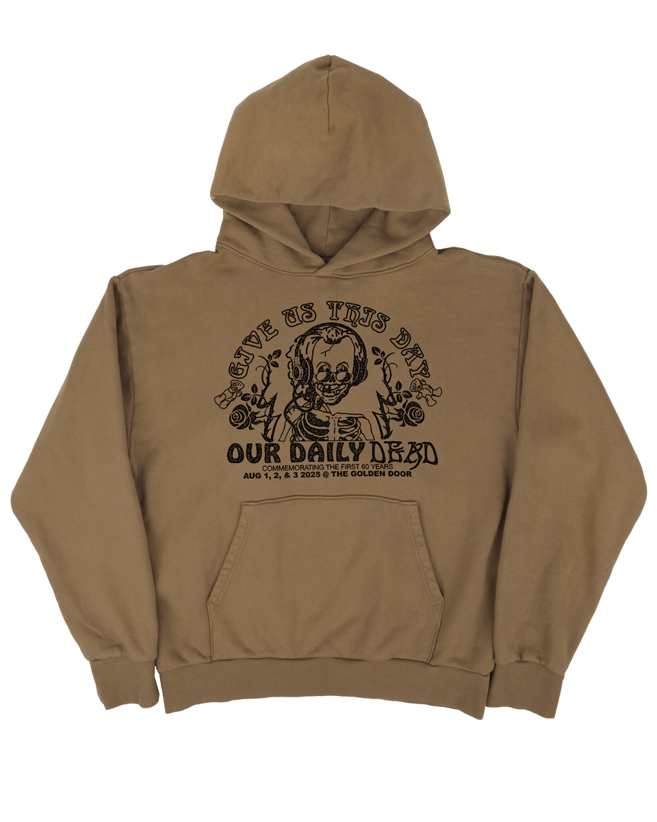 Daily Dead - Brown Hoodie