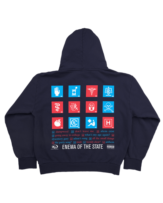 blink-182 "Enema of the State" - Navy Hoodie