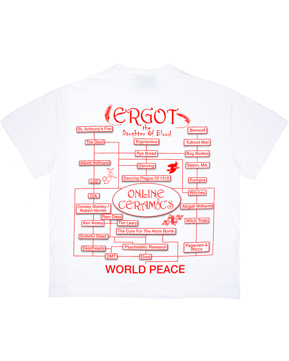 Ergot - White Tee
