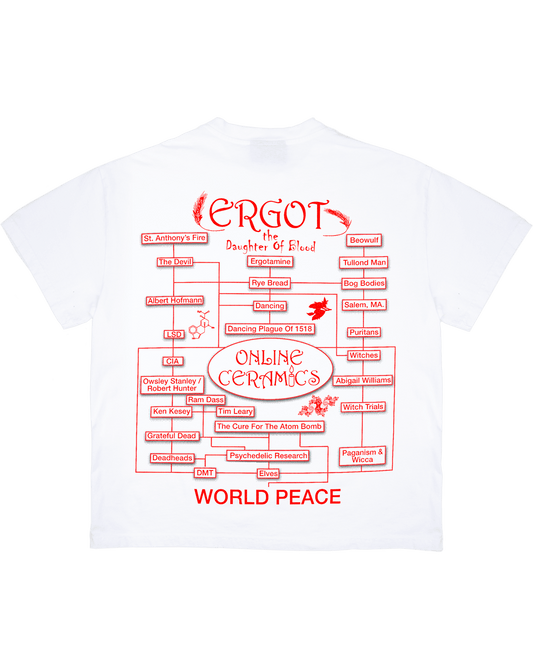 Ergot - White Tee