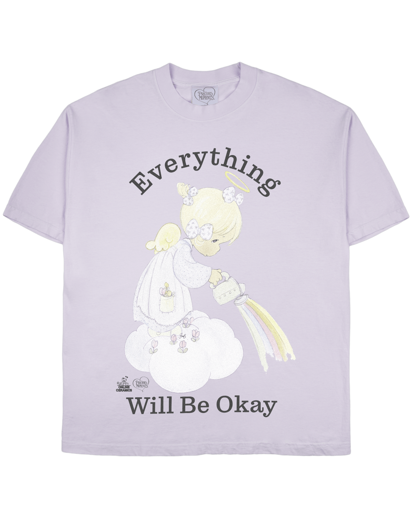 Precious Moments "Everything Will Be Ok" - Purple Tee