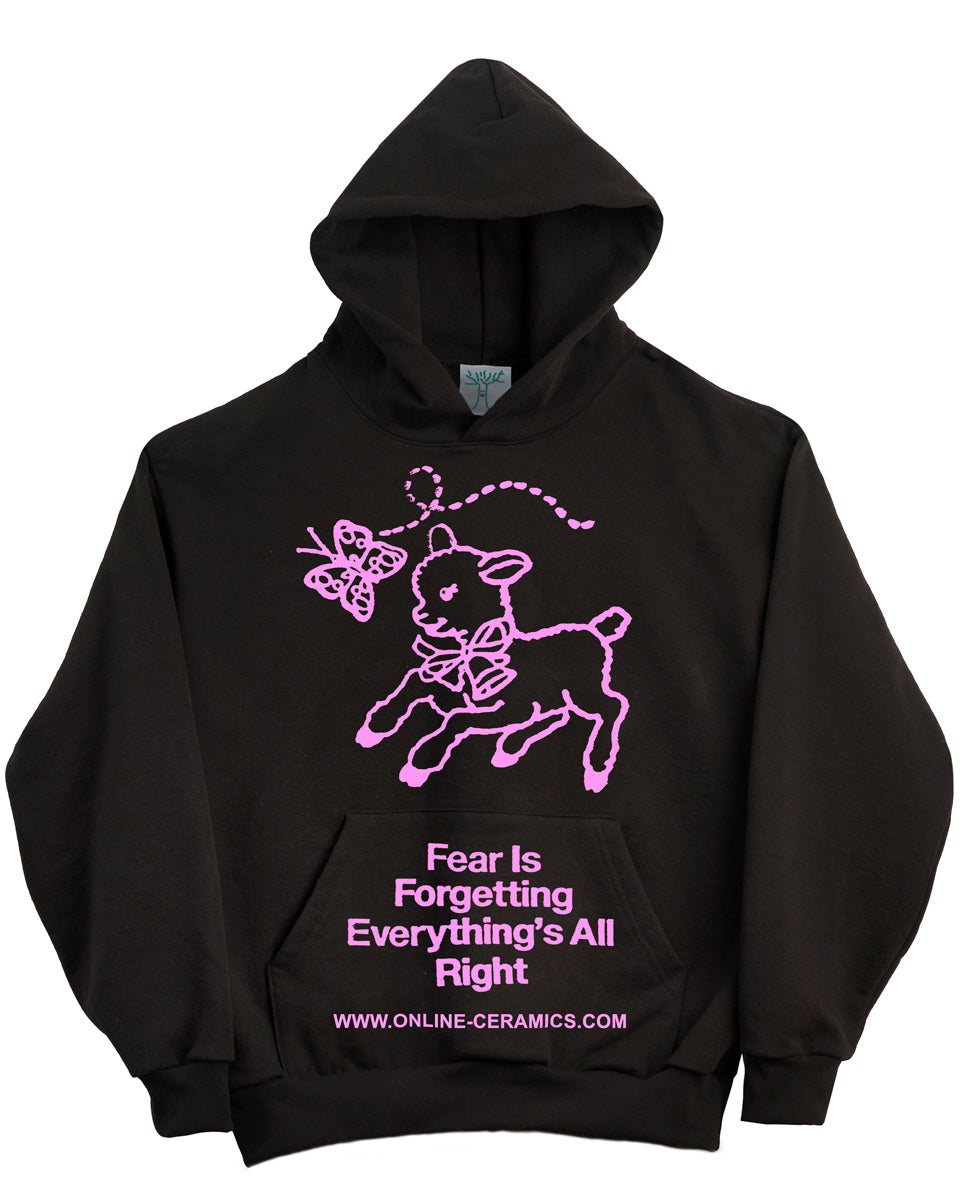 F.E.A.R. - Black Hoodie (14oz Heavy Fleece)