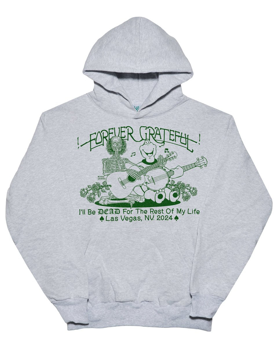 Dead for the Rest of My Life - Ash Hoodie (14oz Heavy Fleece
