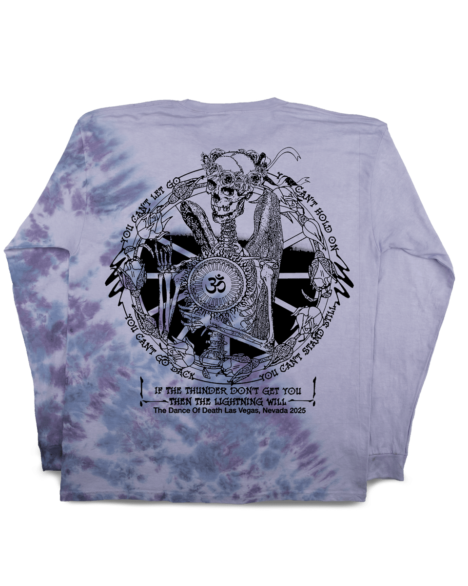 Skull Sun, and Wheel - Hand Dyed Tee