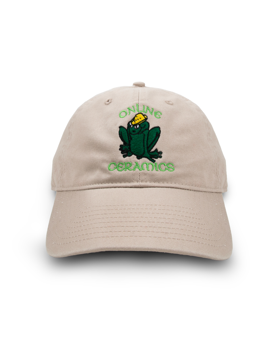 Frog Logo - Beige Hat