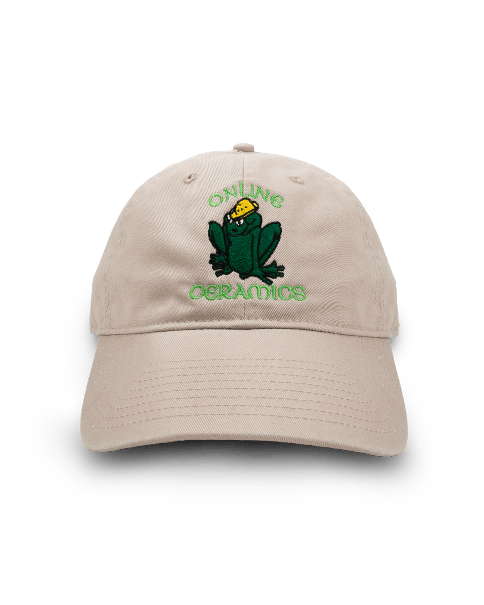 Frog Logo - Beige Hat