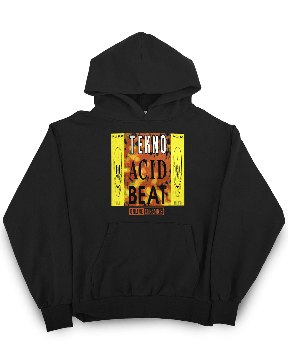 Genesis P-Orridge "Tekno Acid Beat" - Black Hoodie