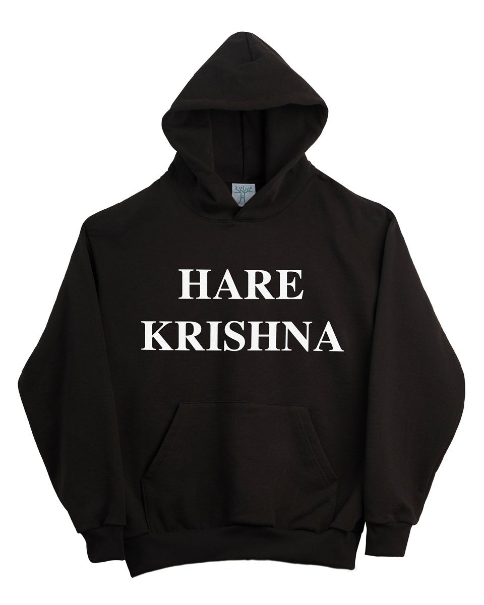 Hare Krishna - Black Hoodie – Online Ceramics