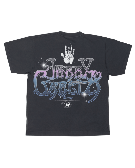 Jerry Garcia "Space" - Black Tee