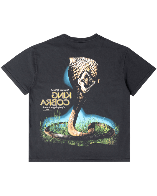 King Cobra - Off Black Tee