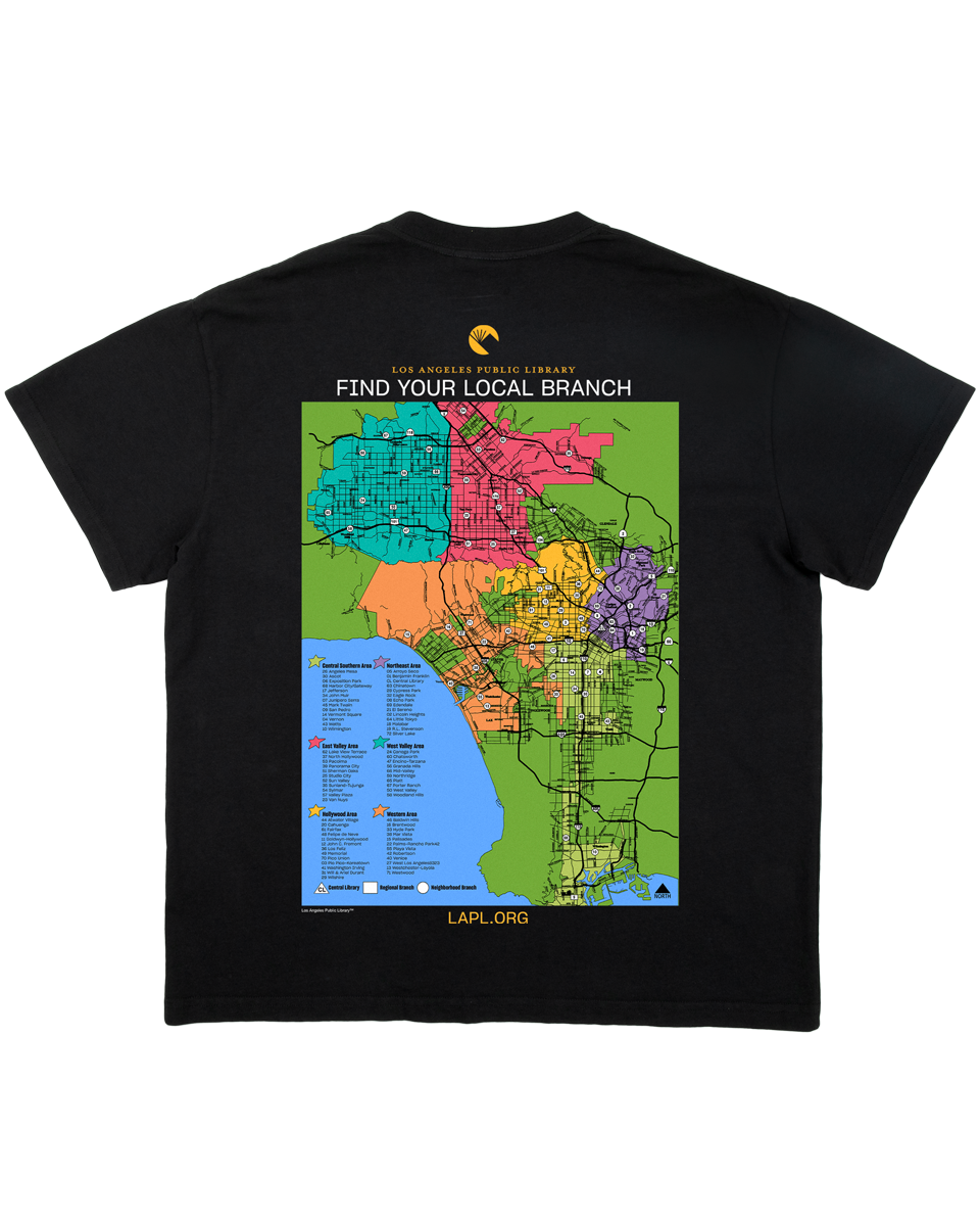 Local Library - Black Tee