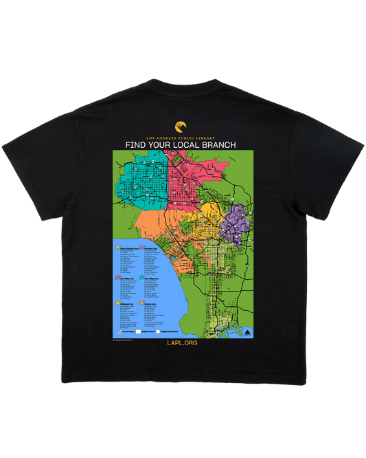Local Library - Black Tee