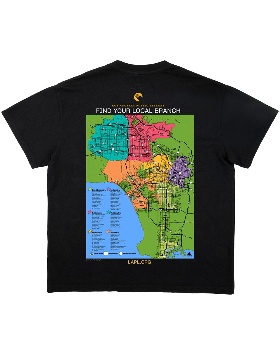 Local Library - Black Tee