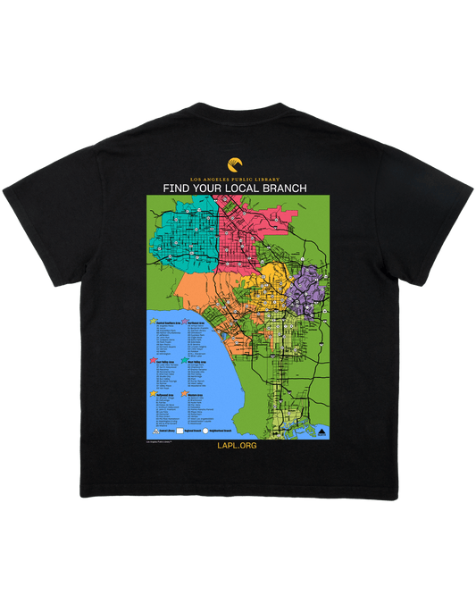 Local Library - Black Tee