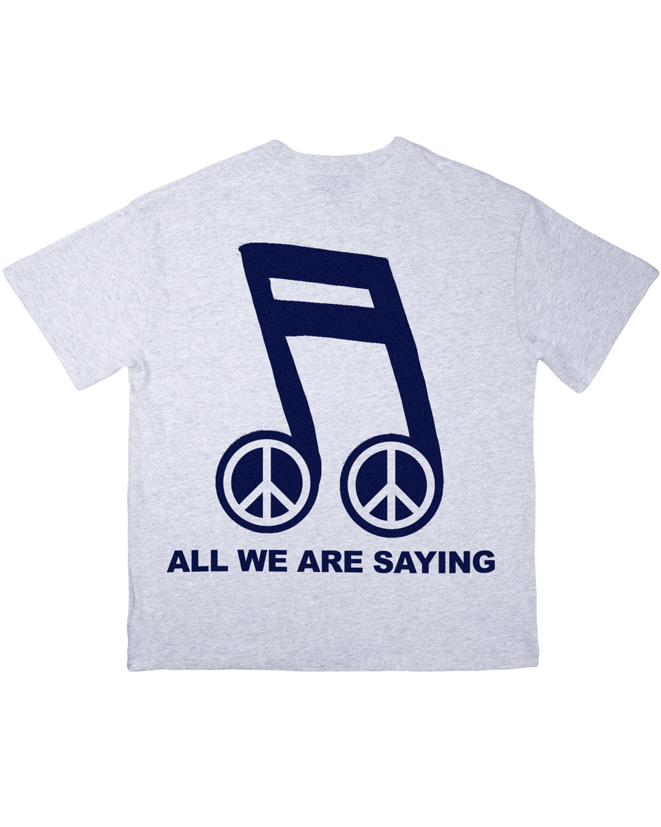 Legalize Peace - Heather Gray Tee