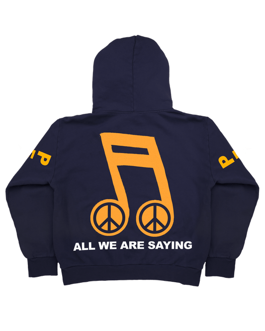 Legalize Peace - Navy Hoodie