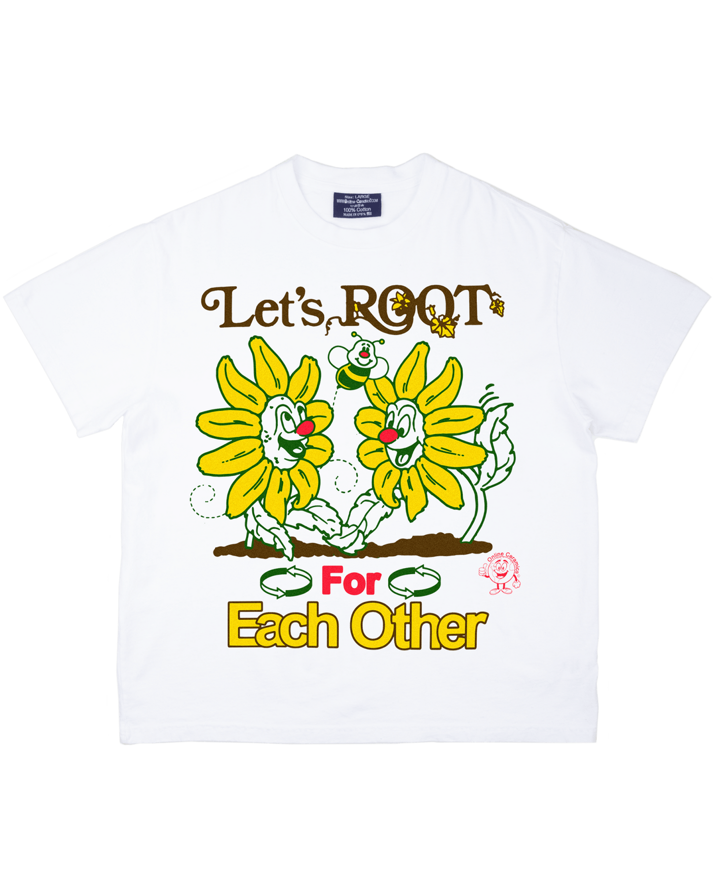 Let's Root for Each Other - From the Archives - White Tee