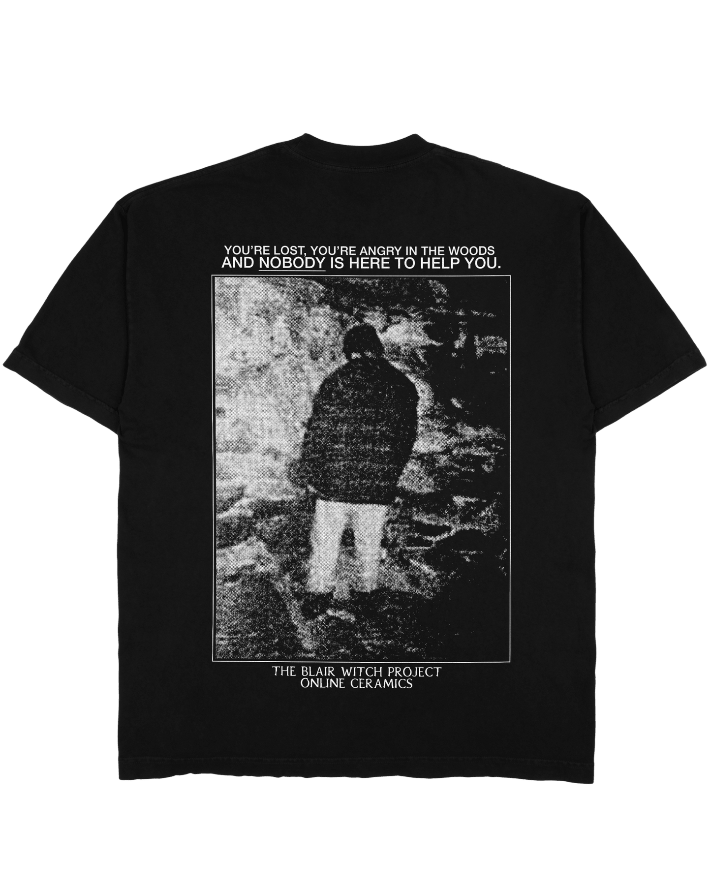 The Blair Witch "Nobody Is Here to Help You" - Black Tee