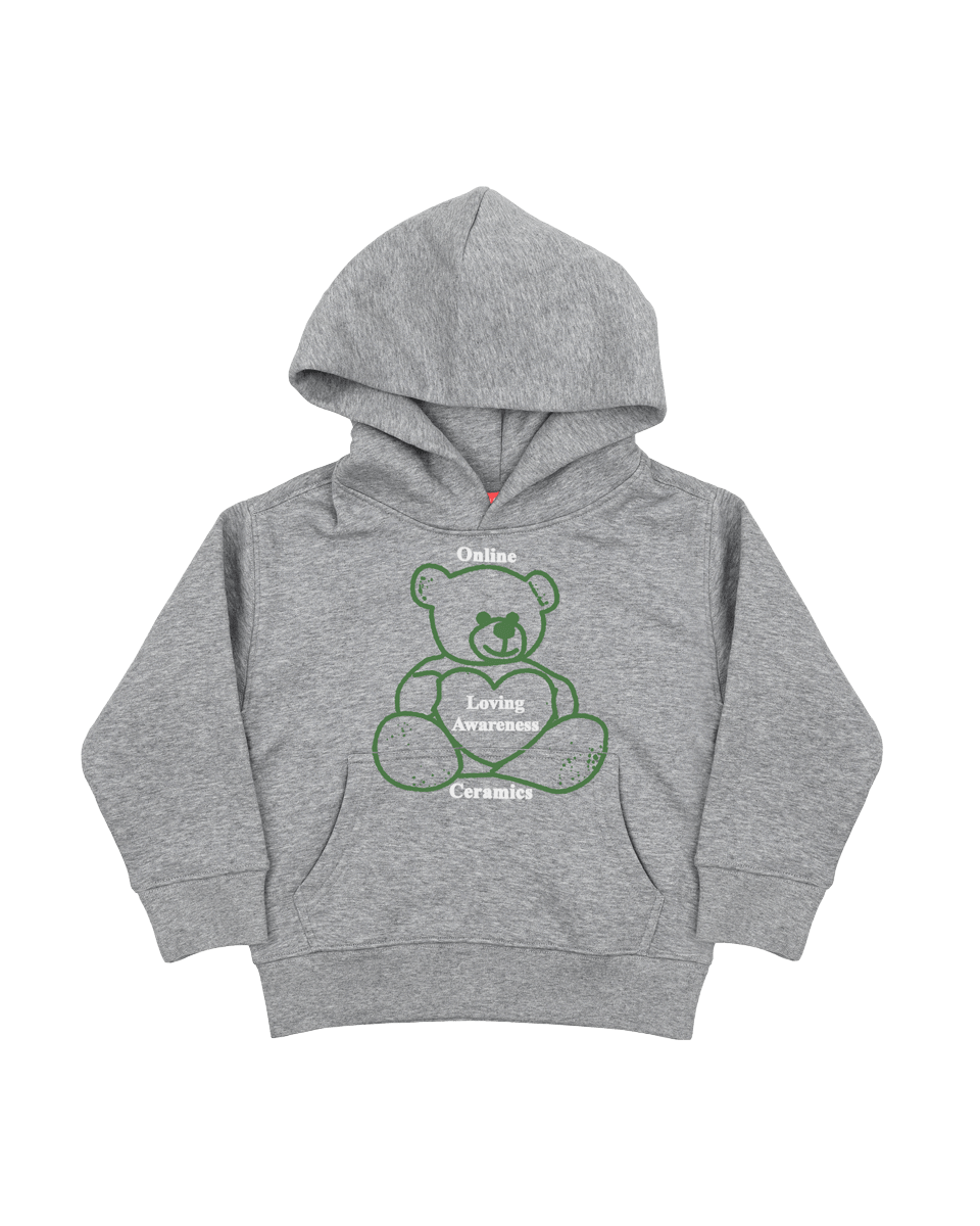 Back in Time - Gray Kids Hoodie