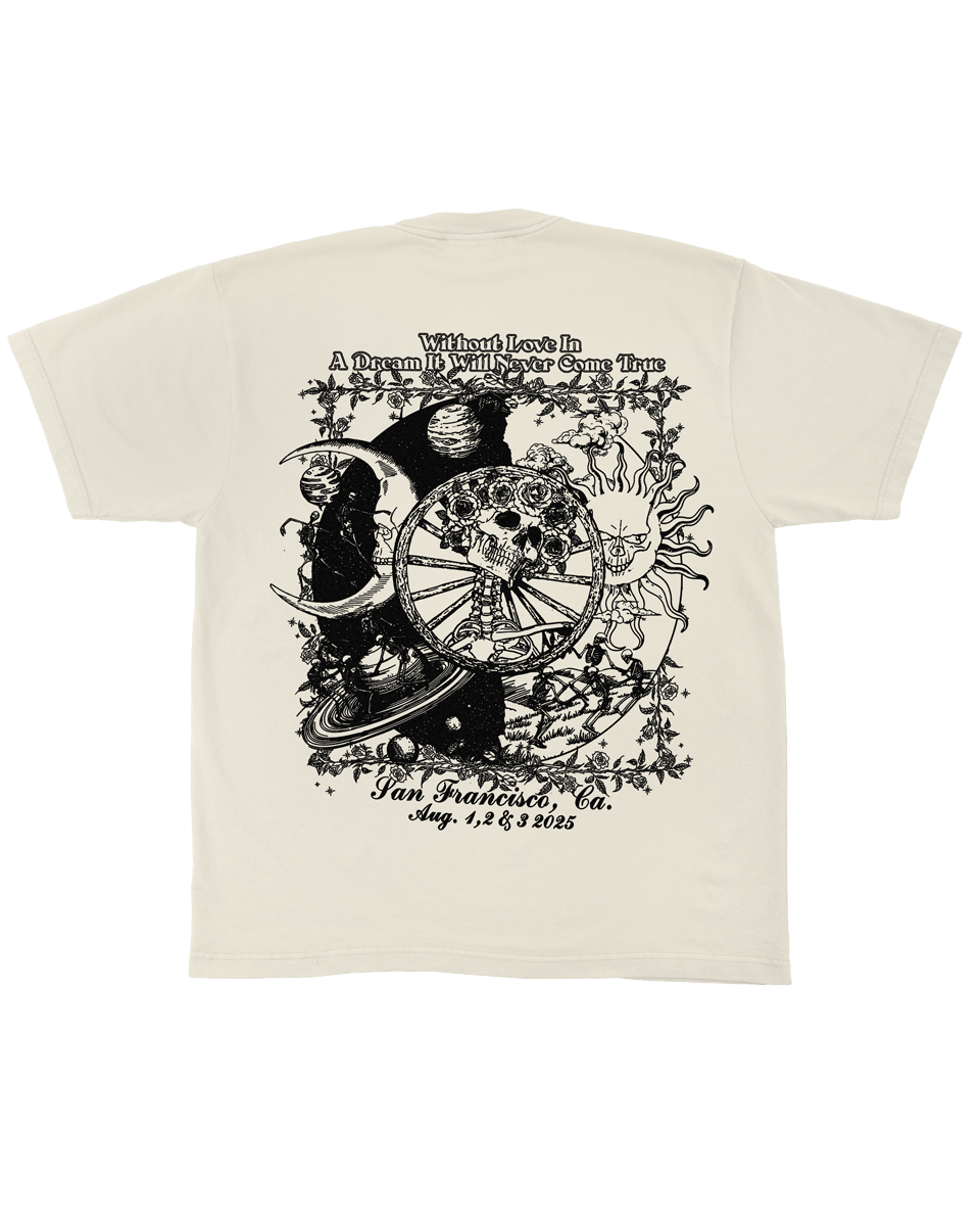Grateful For 60 Years - Cream Tee