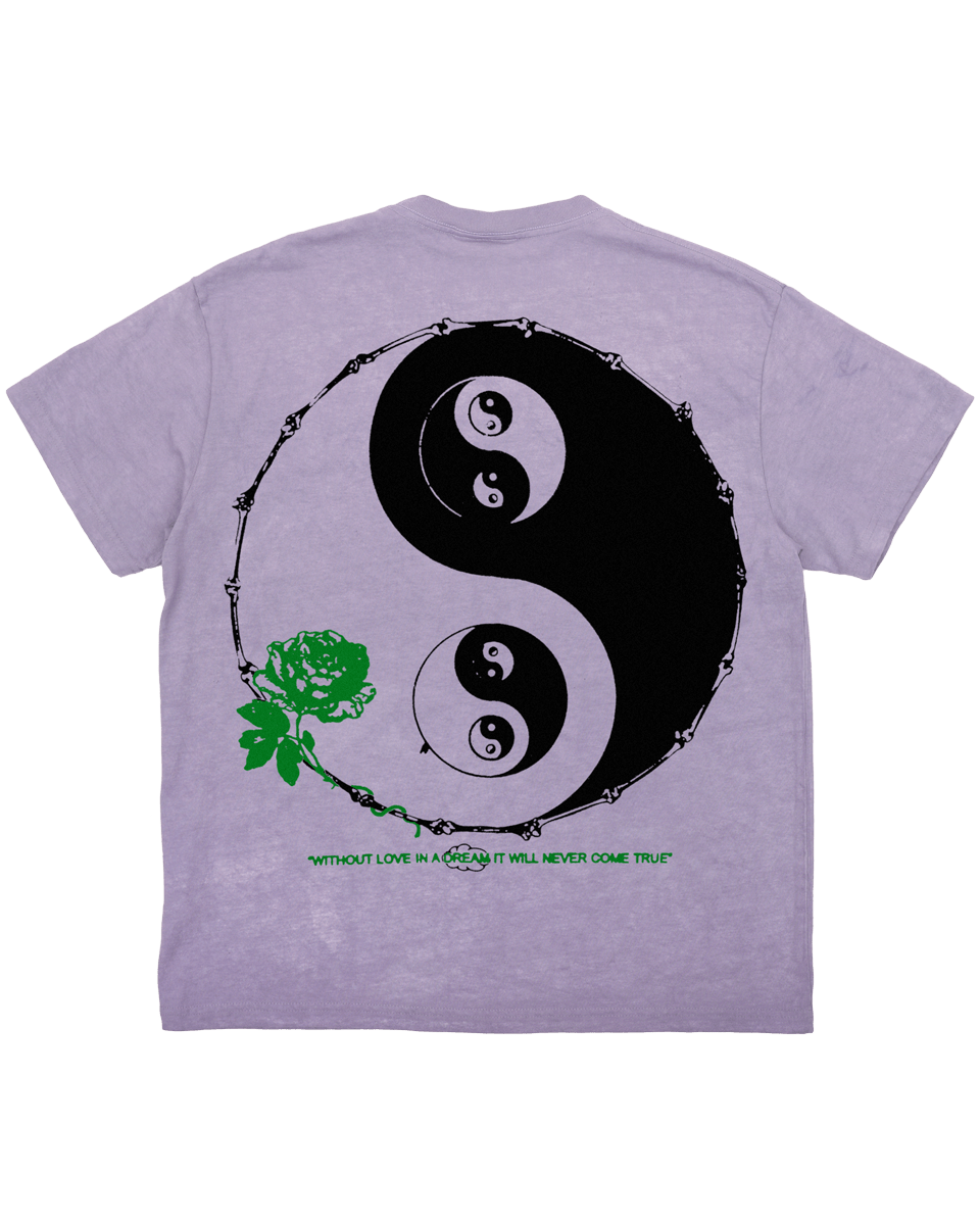 Miracle Everyday - From the Archives - Hand Dyed Purple Tee