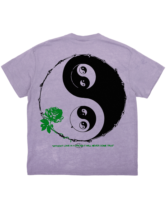 Miracle Everyday - From the Archives - Hand Dyed Purple Tee