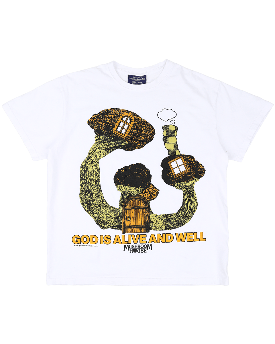 God Is Alive and Well - White Tee