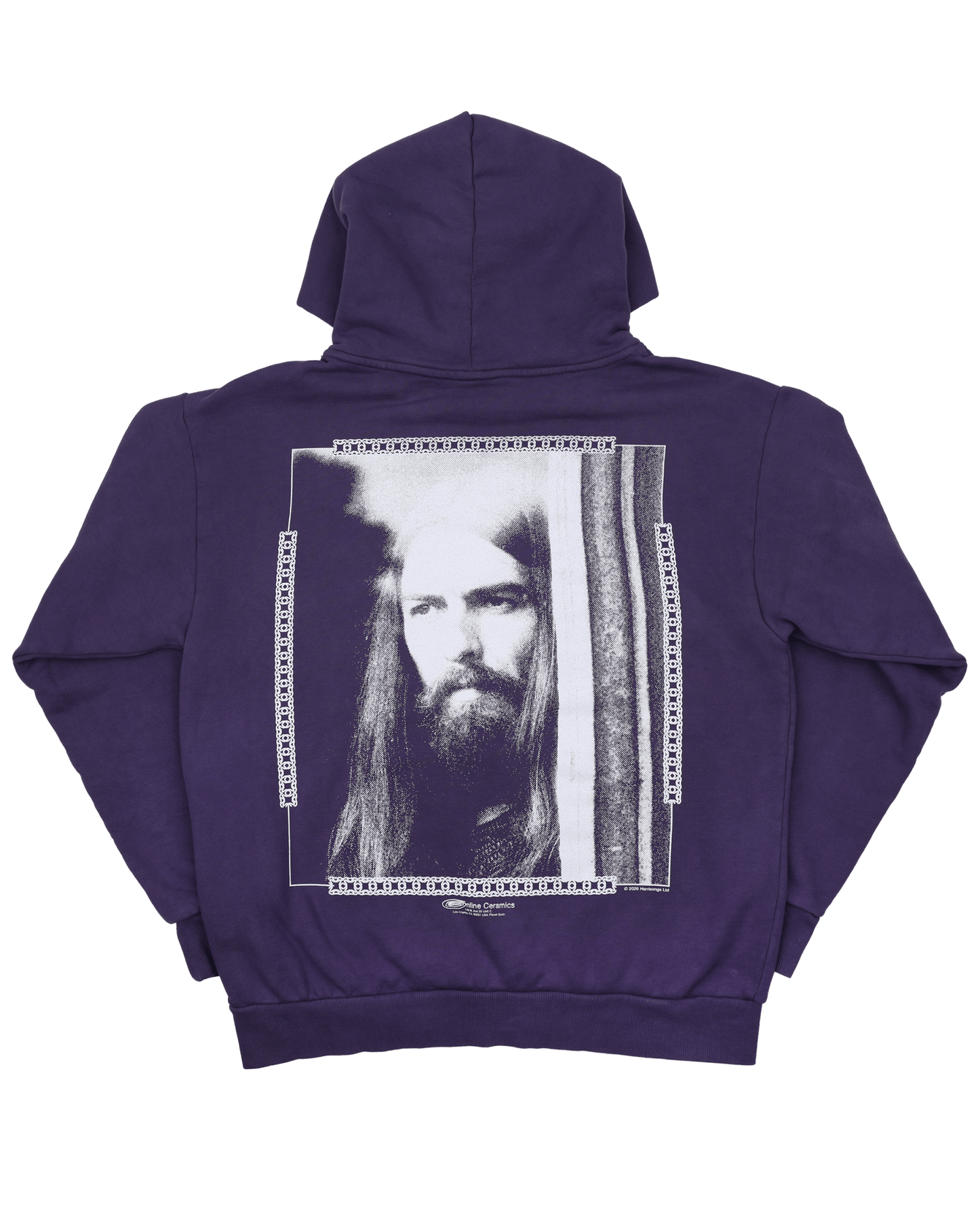 My Sweet Lord - Hand Dyed Purple Hoodie