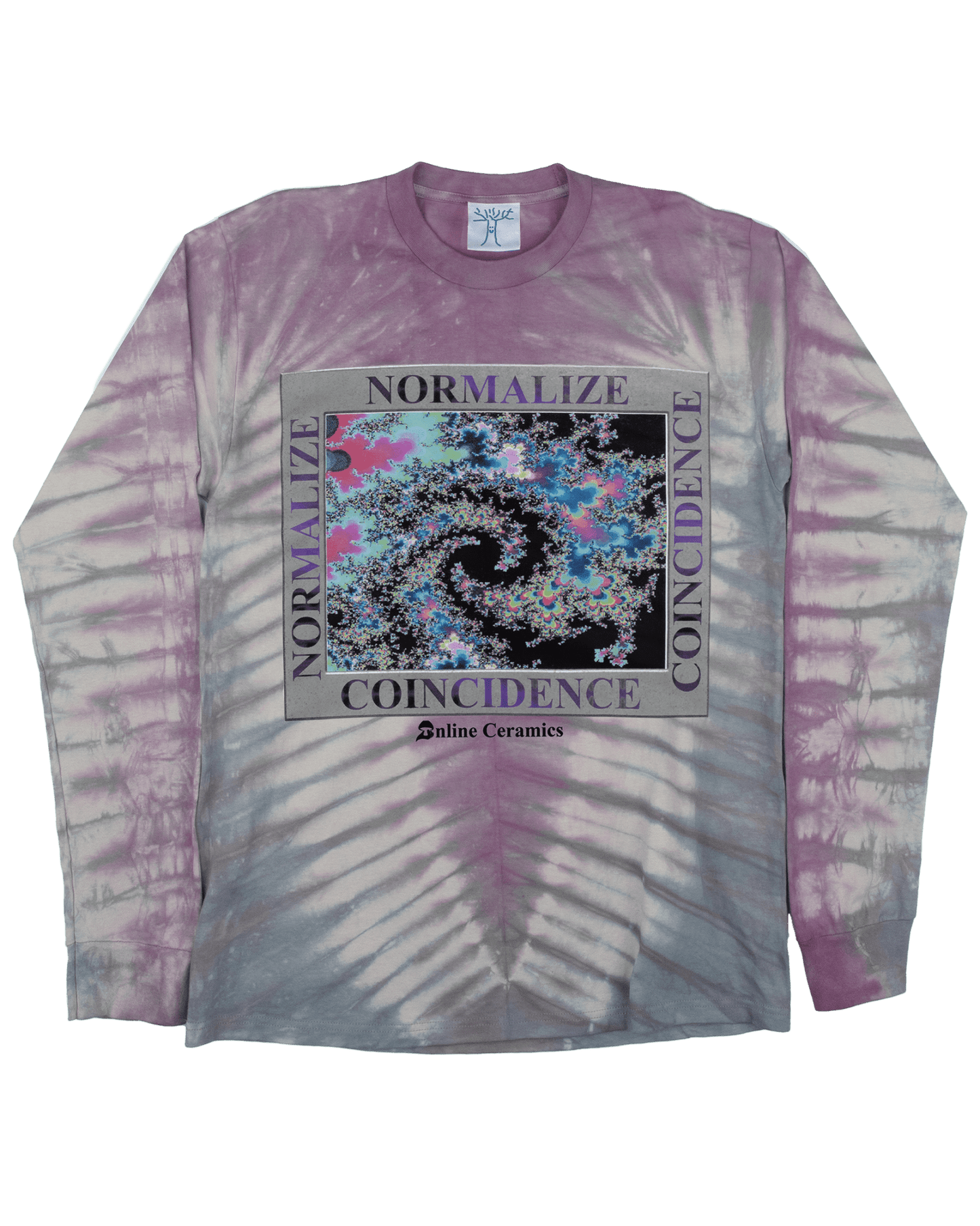 Normalize Coincidence - Tie Dye Long Sleeve Tee