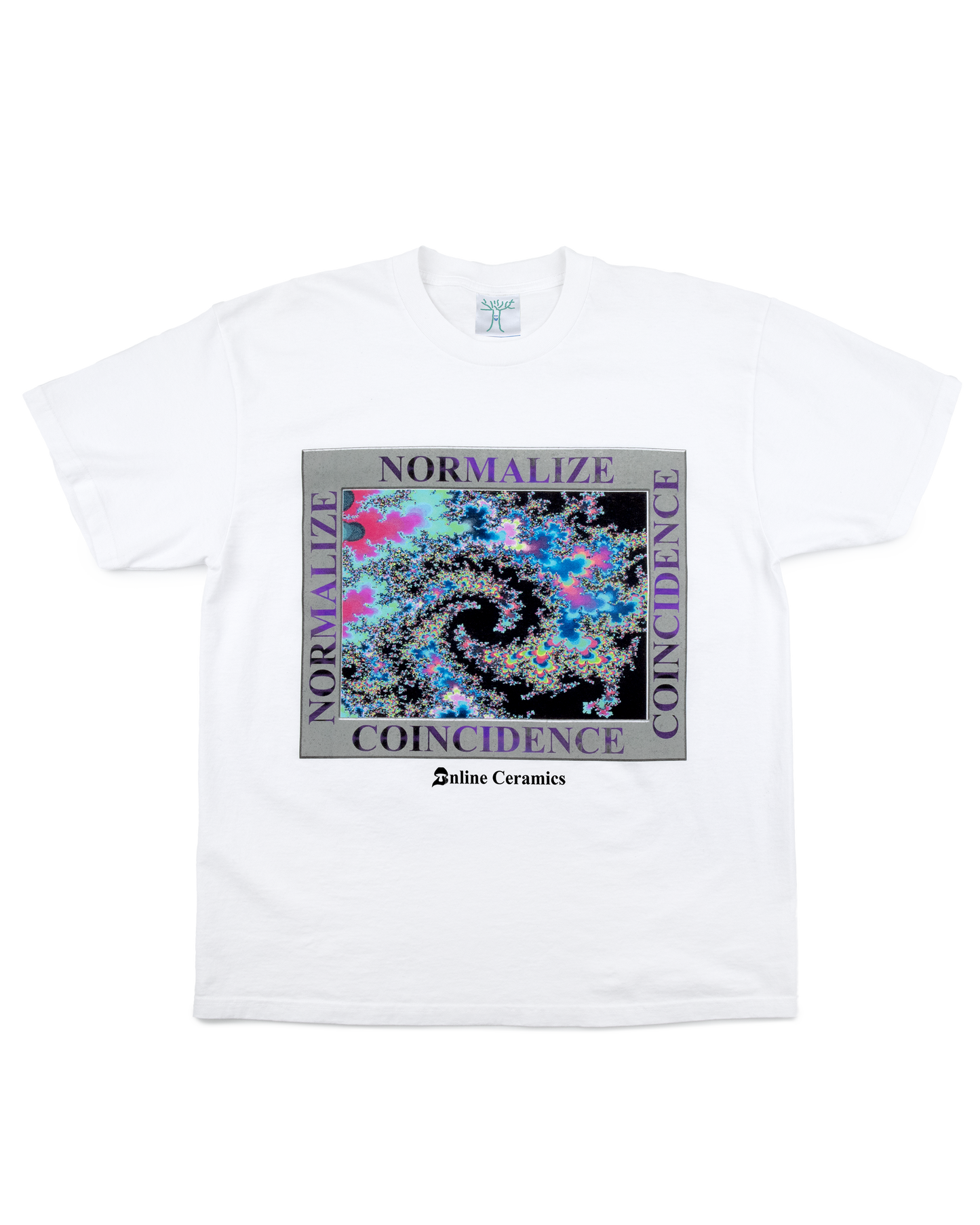 Normalize Coincidence - White Tee