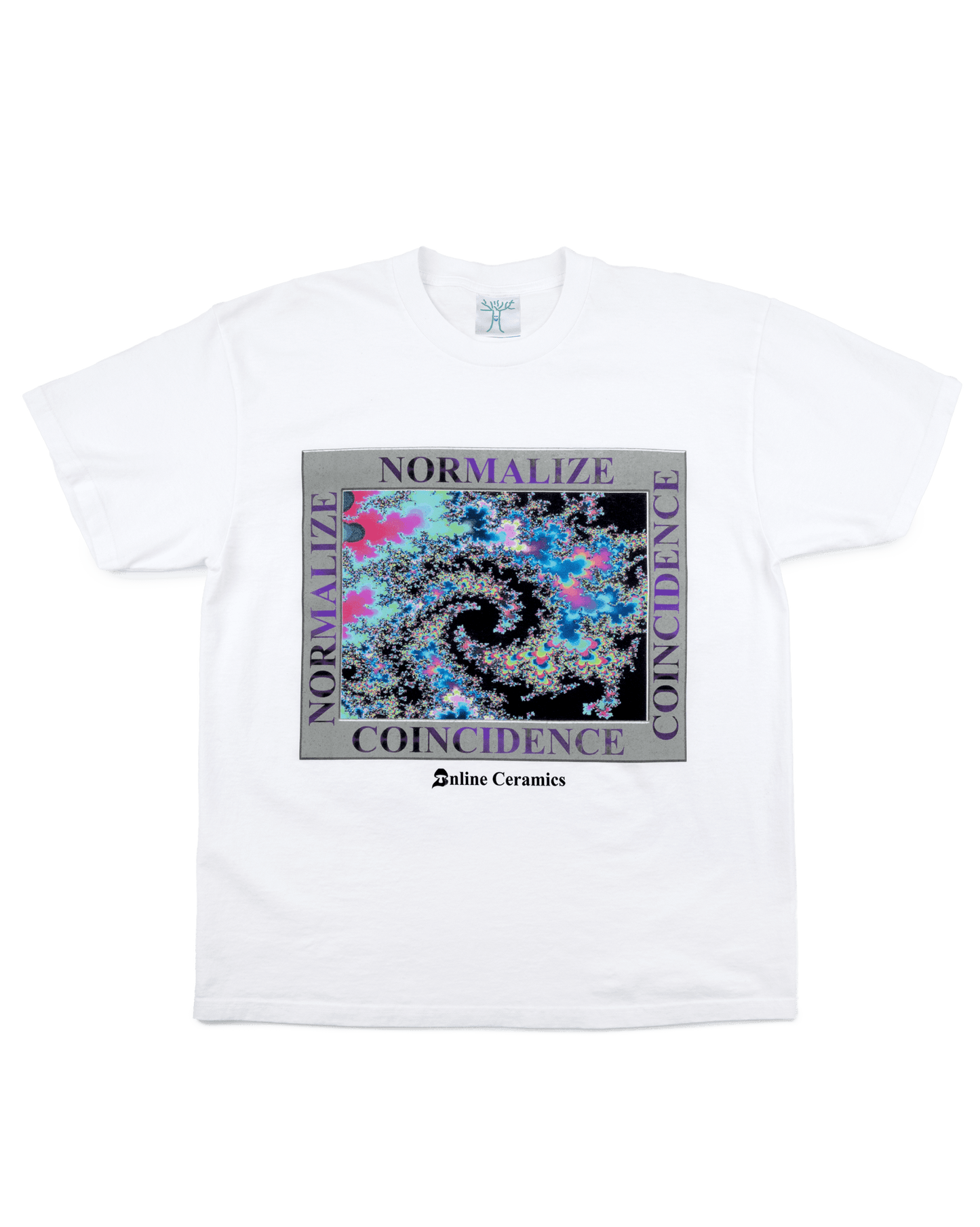 Normalize Coincidence - White Tee